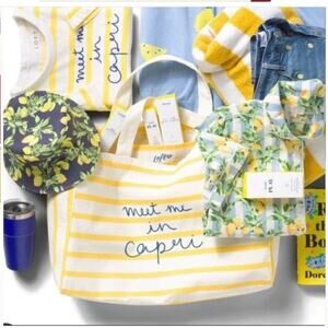 LOFT "meet me in Capri" tote bag